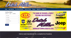 Desktop Screenshot of dutchmillerauto.com